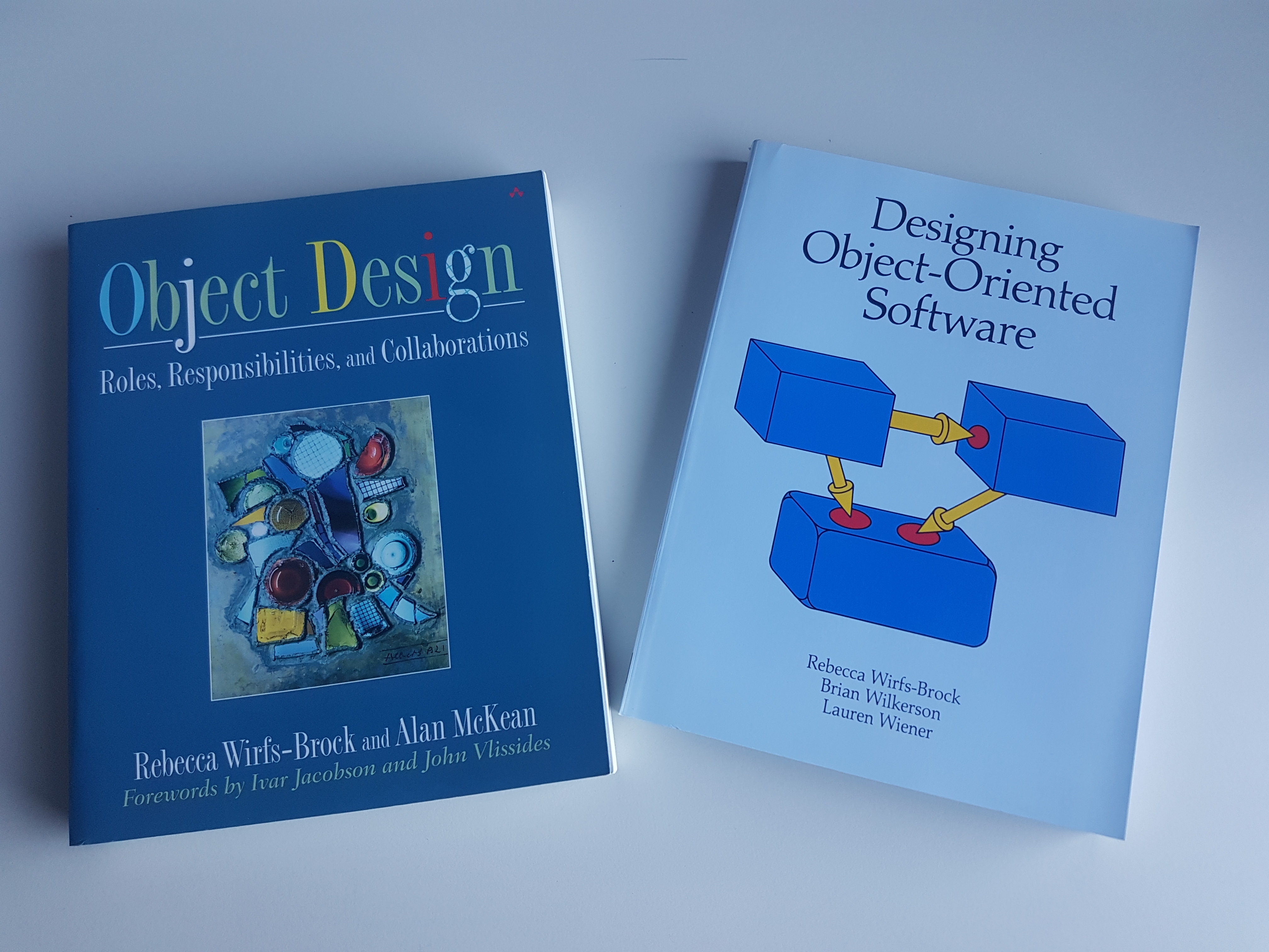Algunos de los clásicos sobre diseño de software escritos por Wirfs-Brock.